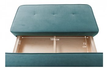 Диван-кровать 1001 мятный (Brendoss) в Качканаре - kachkanar.mebel-e96.ru