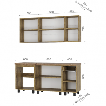 Кухонный гарнитур Тина 1800 мм (БТС) в Качканаре - kachkanar.mebel-e96.ru