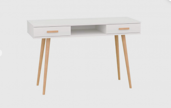 Стол письменный, арт.6-01103, белый (ГК) в Качканаре - kachkanar.mebel-e96.ru