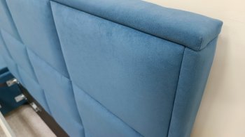 Кровать с подъемным механизмом Мега синий (Лин) в Качканаре - kachkanar.mebel-e96.ru