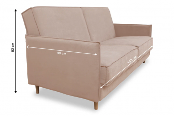 Диван 830 бежевый (Brendoss) в Качканаре - kachkanar.mebel-e96.ru