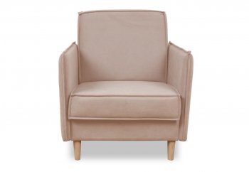 Кресло 831 Бежевый, велюр (Brendoss) в Качканаре - kachkanar.mebel-e96.ru