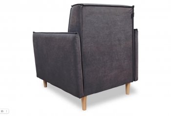 Кресло 831 Графит, велюр (Brendoss) в Качканаре - kachkanar.mebel-e96.ru