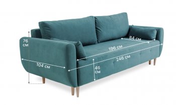 Диван 920 мятный (Brendoss) в Качканаре - kachkanar.mebel-e96.ru