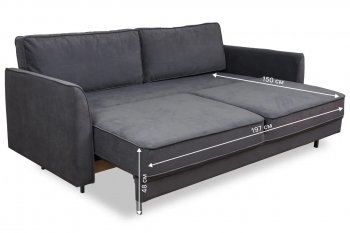 Диван 930 графит (Brendoss) в Качканаре - kachkanar.mebel-e96.ru