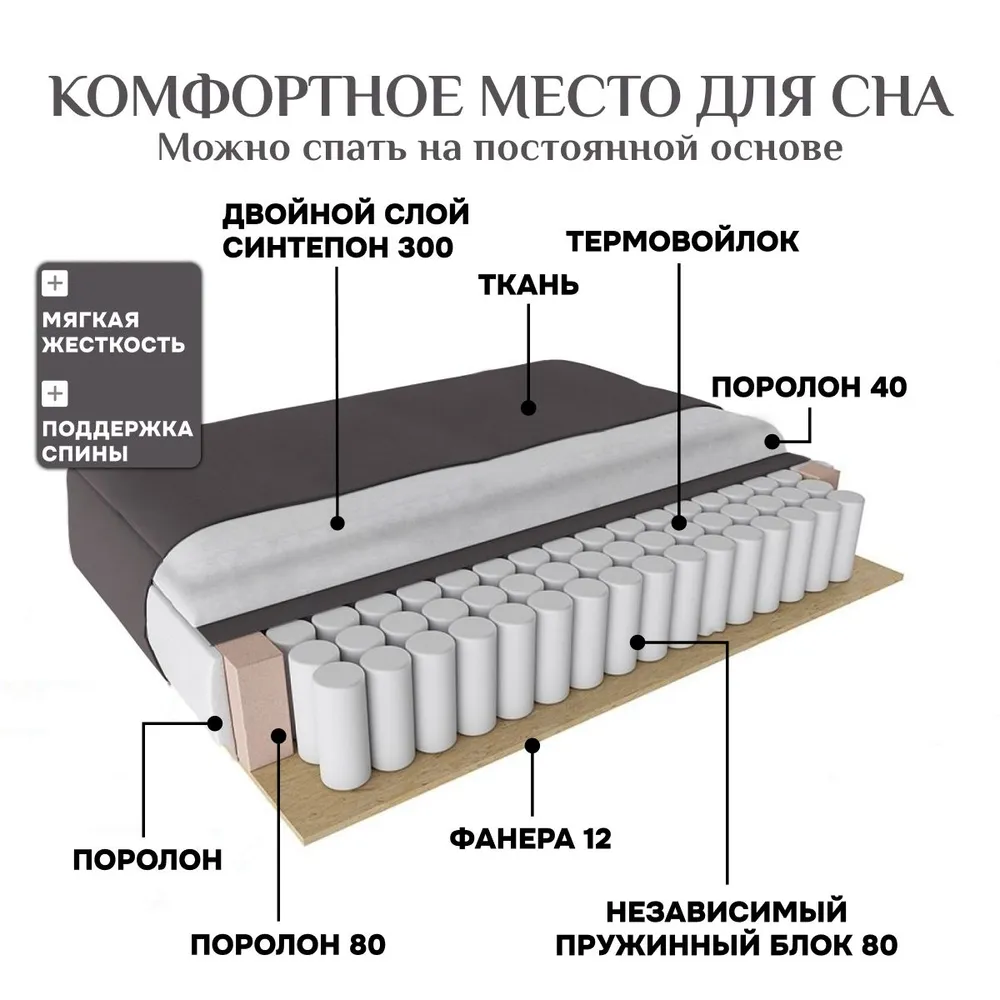 Угловой диван 9996 Графит BRENDOSS в Качканаре - kachkanar.mebel-e96.ru