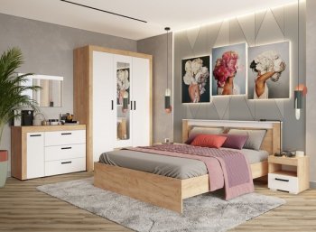 Комод Адель белый (Текс) в Качканаре - kachkanar.mebel-e96.ru