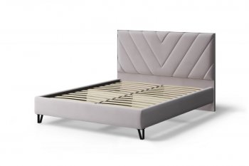 Кровать Аделия мягкая Dusty rose (пепельная роза), 1600 (МЛК) в Качканаре - kachkanar.mebel-e96.ru