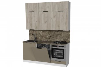 Кухонный гарнитур Альба макси 2 1800 мм (ПМ) (Герда) в Качканаре - kachkanar.mebel-e96.ru