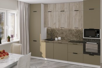 Кухонный гарнитур Альба экстра 2 3000 мм (ПМ)  (Герда) в Качканаре - kachkanar.mebel-e96.ru