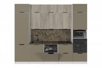 Кухонный гарнитур Альба экстра 2 3000 мм (ПМ)  (Герда) в Качканаре - kachkanar.mebel-e96.ru