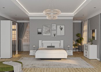 Спальный гарнитур Амалия модульный (Росток) в Качканаре - kachkanar.mebel-e96.ru