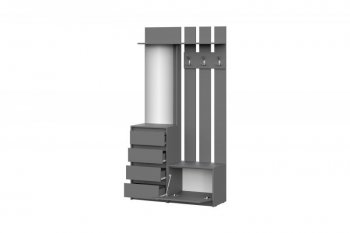 Прихожая Айден ВШ06-1100 серый графит (ИЦ) в Качканаре - kachkanar.mebel-e96.ru