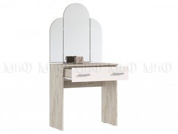 Стол туалетный Бася крафт/кашемир (Миф) в Качканаре - kachkanar.mebel-e96.ru