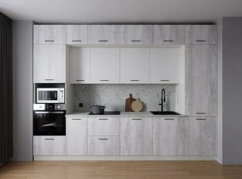 Кухонный гарнитур Бланка 3400 мм (Санвут) в Качканаре - kachkanar.mebel-e96.ru