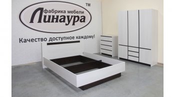 Кровать двуспальная Бостон анкор (Лин) в Качканаре - kachkanar.mebel-e96.ru