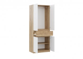 Прихожая Бостон Лайт комп.2 белый (Стиль) в Качканаре - kachkanar.mebel-e96.ru