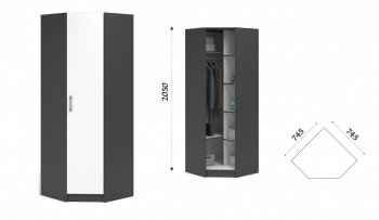 Шкаф угловой Чикаго (Имп) в Качканаре - kachkanar.mebel-e96.ru