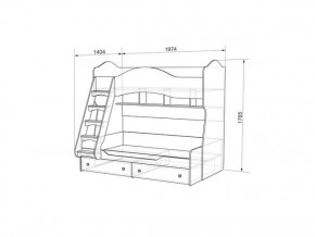 Набор детской мебели Алиса (модульная) в Качканаре - kachkanar.mebel-e96.ru