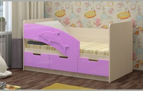 Детская кровать Дельфин-6 МДФ, 80х180 в Качканаре - kachkanar.mebel-e96.ru