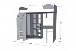 Набор детской мебели Омега-18 (модульная) в Качканаре - kachkanar.mebel-e96.ru