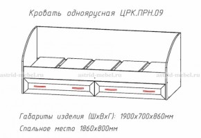 Набор детской мебели Принцесса (модульный) (АстридМ) в Качканаре - kachkanar.mebel-e96.ru