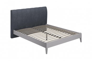Кровать из массива Джали антрацит (БМ) в Качканаре - kachkanar.mebel-e96.ru