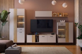 Стенка Доминика модульная  (Мебельсон) в Качканаре - kachkanar.mebel-e96.ru