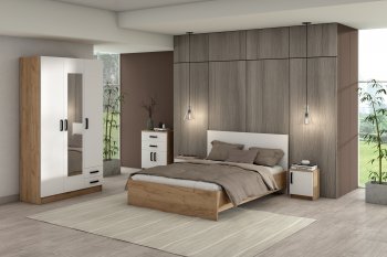 Спальный гарнитур Эконом, модульный (Зарон) в Качканаре - kachkanar.mebel-e96.ru