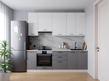 Кухонный гарнитур Элеганция 2400 мм Sanvut в Качканаре - kachkanar.mebel-e96.ru