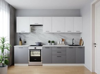 Кухонный гарнитур Элеганция 3000 мм (Санвут) в Качканаре - kachkanar.mebel-e96.ru