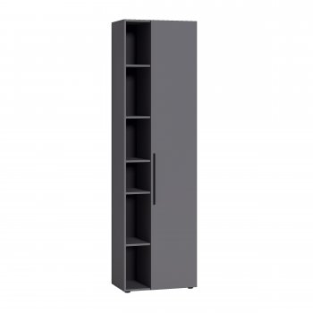 Шкаф 600 мм Эйр 16.324.02 графит (Моби) в Качканаре - kachkanar.mebel-e96.ru