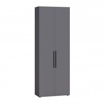 Шкаф для одежды 800 мм Эйр 13.340 графит (Моби) в Качканаре - kachkanar.mebel-e96.ru