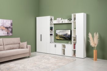 Шкаф для одежды 800 мм Эйр 13.340 белый (Моби) в Качканаре - kachkanar.mebel-e96.ru