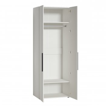 Шкаф для одежды 800 мм Эйр 13.341 белый (Моби) в Качканаре - kachkanar.mebel-e96.ru
