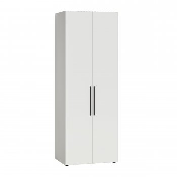 Шкаф для одежды 800 мм Эйр 13.341 белый (Моби) в Качканаре - kachkanar.mebel-e96.ru | фото