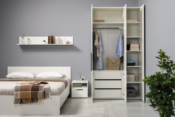Спальный гарнитур Эйр модульный (Моби) в Качканаре - kachkanar.mebel-e96.ru