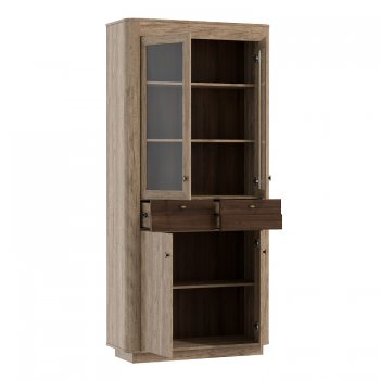 Стенка Фантазия модульная (Олмеко) в Качканаре - kachkanar.mebel-e96.ru