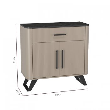 Комод 76.03 Фиделия Фиделия (Олмеко) в Качканаре - kachkanar.mebel-e96.ru
