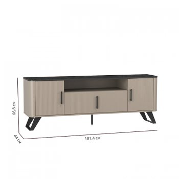 Стенка Фиделия, модульная (Олмеко) в Качканаре - kachkanar.mebel-e96.ru