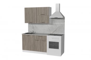 Кухонный гарнитур Фьюджи лайт 1200 мм (Герда) в Качканаре - kachkanar.mebel-e96.ru