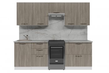 Кухонный гарнитур Фьюджи макси 2300 мм (Герда) в Качканаре - kachkanar.mebel-e96.ru