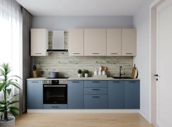 Кухонный гарнитур Фьюжн 2800 (Санвут) в Качканаре - kachkanar.mebel-e96.ru