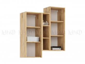 Стенка Флэш крафт/белый (Миф) в Качканаре - kachkanar.mebel-e96.ru