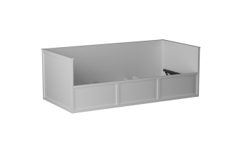 Кровать 900 с подъемным механизмом Фрея (СБК) в Качканаре - kachkanar.mebel-e96.ru