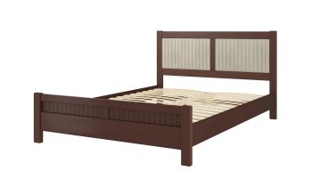 Кровать из массива Фрида Орех (БМ) в Качканаре - kachkanar.mebel-e96.ru