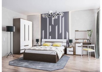 Спальный гарнитур Гаванна модульный (Текс) в Качканаре - kachkanar.mebel-e96.ru