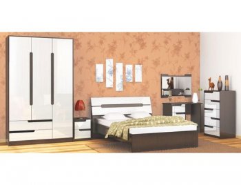 Спальный гарнитур Гаванна модульный (Текс) в Качканаре - kachkanar.mebel-e96.ru