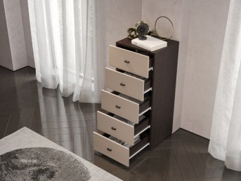 Комод 5 ящиков Гиза (МИ) в Качканаре - kachkanar.mebel-e96.ru