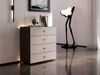 Комод 4 ящика Гиза (МИ) в Качканаре - kachkanar.mebel-e96.ru | фото